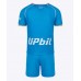 Maillot de foot SSC Napoli Domicile vêtements enfant 2023-24 Manches Courtes (+ pantalon court)